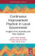 Continuous improvement practice in local government: Insights from Australia and New Zealand
